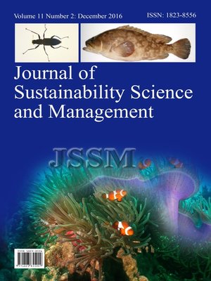 cover image of Journal of Sustainability Science and Management (JSSM) Vol.11, No.2